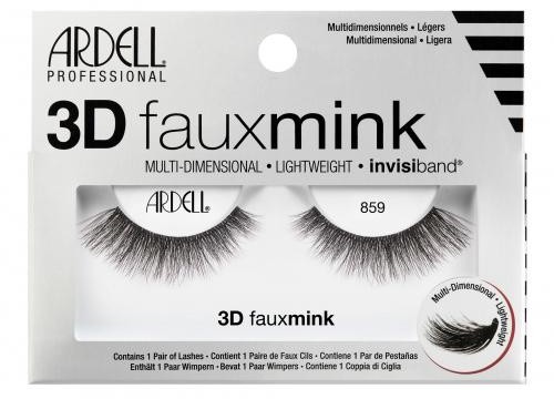 Ardell 3D Faux Mink 859 sztuczne rzęsy 1 szt dla kobiet Black