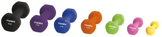 4 Nutrition Toorx Toorx kg. Neoprene dumbbell