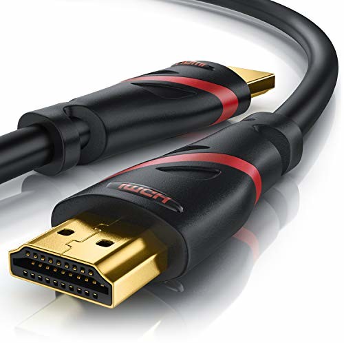 CSL-Computer CSL - 8k kabel HDMI 2.1 3 m - 8K @ 60Hz 4K @ 120Hz z DSC - 48 Gbit/s - HDMI 2.1 2.0a 2.0b - 3D - Highspeed Ethernet - HDTV - UHD II - Dynamic HDR-10+ - eARC - zmienna częstotliwość odświeżania VRR 32659878