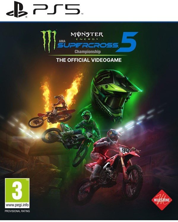 Monster Energy Supercross 5: The Official Videogame GRA PS5