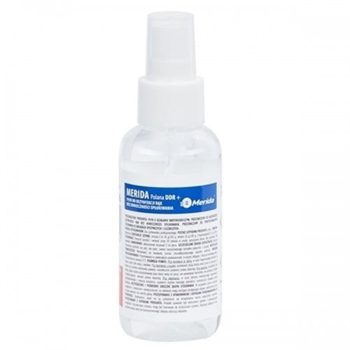 Płyn do higienicznej dezynfekcji (antybakteryjny) rąk MERIDA POLANA DDR+ butelka z atomizerem 100ml/MAD956/ ME295
