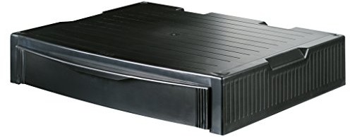 HAN 9250  13 monitor stand z 1 szufladą, zamknięta, czarny, czarny 9250-13