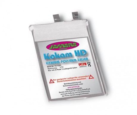 Jamara Singel cells Kokam HD 2000mAh 3.7V LiPol