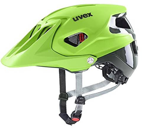UVEX quatro integrale, kask rowerowy unisex-dorosły, lime anthracite mat, 52-57 cm 1115