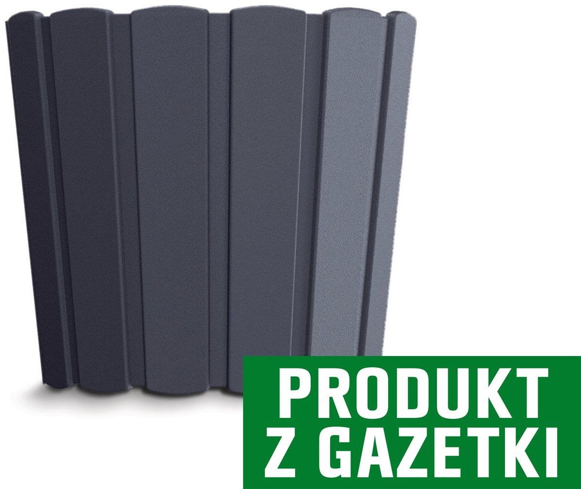 Prosperplast Doniczka Boardee Basic Antracyt śr. 17 cm