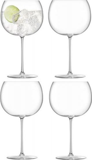 NoName szklanki barowe Borough 680 ml szklanka przezroczysta 4 szt twm_820927