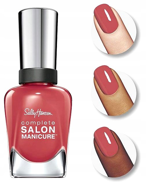 Sally Hansen Salon Complete Lakier Scarlet Lacquer