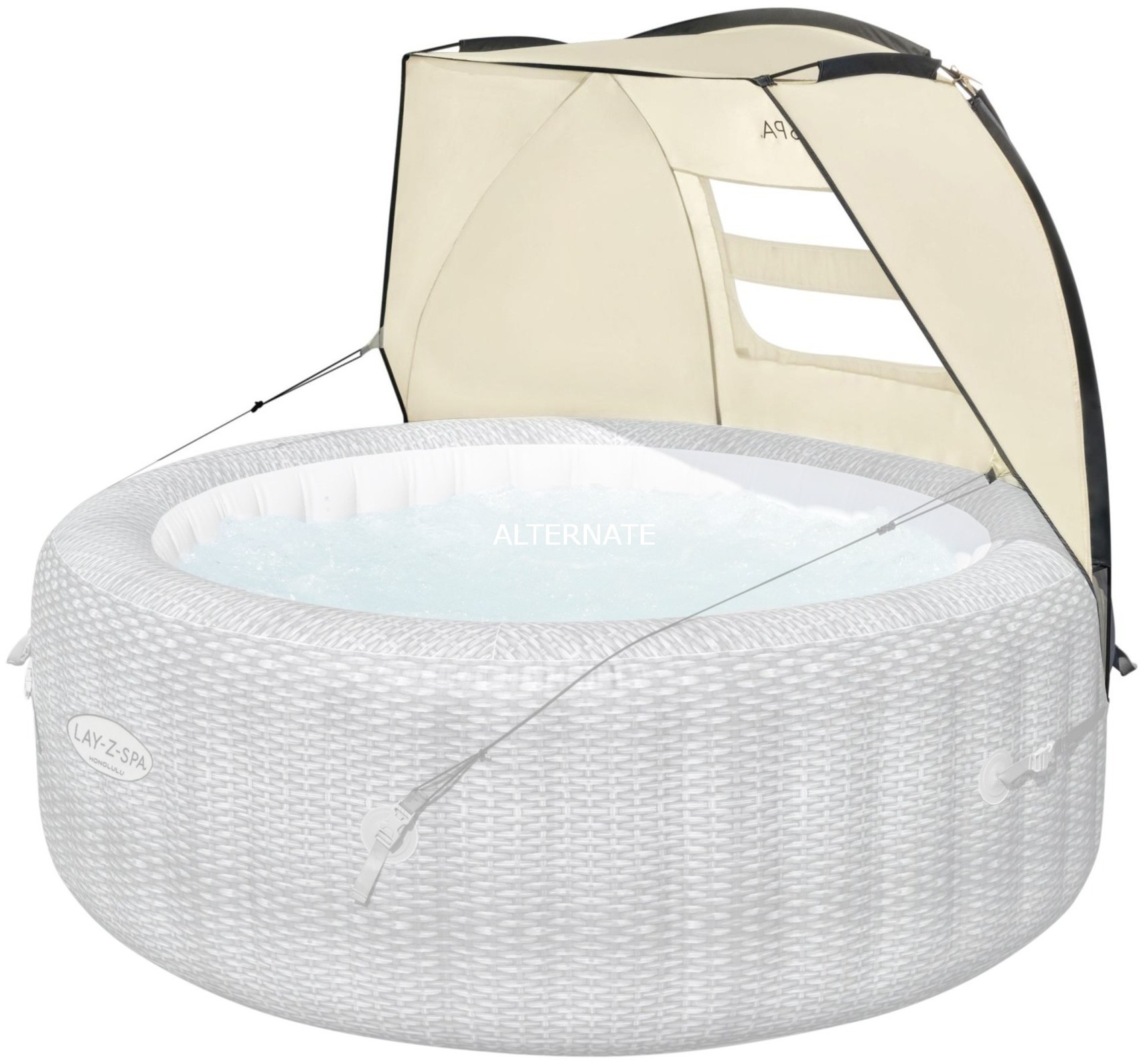 Bestway 60304 Akcesorium do spa i gorącej kąpieli na zewnątrz Osłona Beżowy, Tent