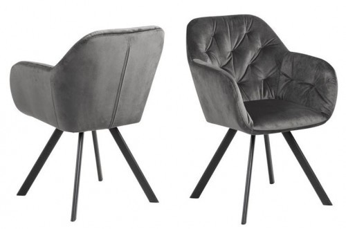 Actona Krzesło Lola antracyt 82122