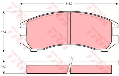 TRW KFZ Ausruestung GmbH) KFZ Ausruestung GmbH) GDB731 GDB731