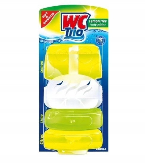G&G Duftspuler Wc żel. zawieszka Lemon 3szt