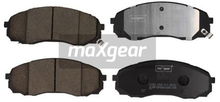 MaxGear Zestaw klocków hamulcowych, hamulce tarczowe 19-2901