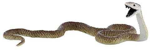 Bullyland 68487 figurka do gier, Mamba czarna, ok. 14,5 cm