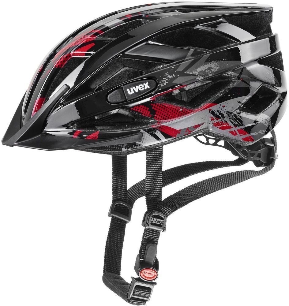 UVEX Air Wing Black/Red 52-57