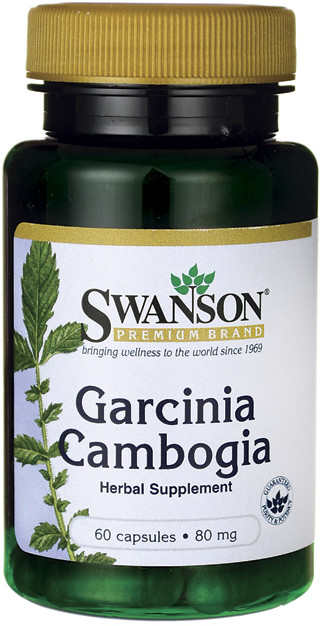 SWANSON Garcinia Cambogia extract 80mg 60kaps