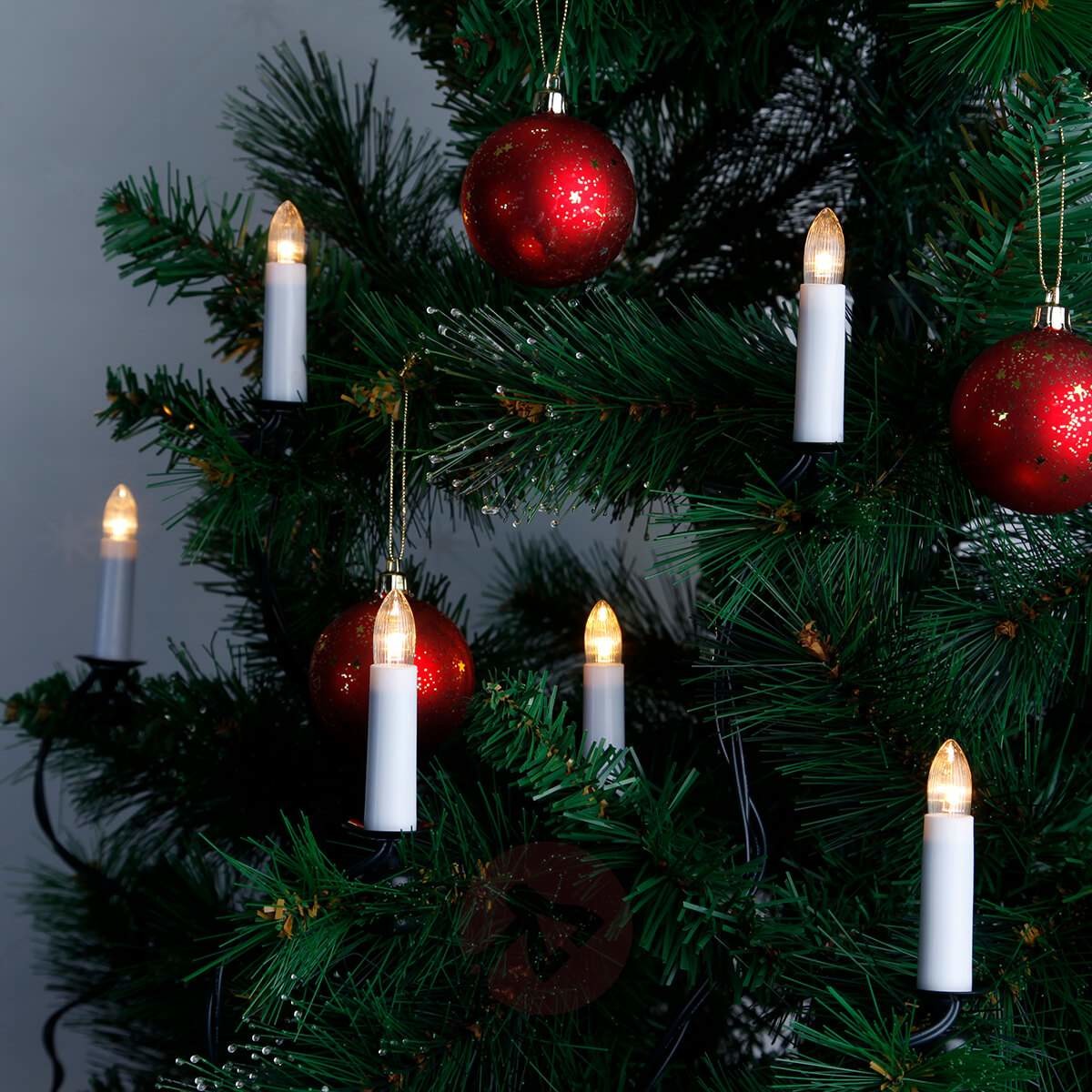 Best Season Łańcuch świetlny podwójny, świece z LED