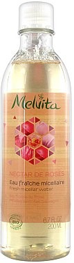 Melvita Odświeżająca woda micelarna do twarzy i okolic oczu - Nectar De Rose Fresh Micellar Water