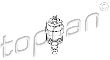 TOPRAN Elektrozawór pompy wtryskowej TOPRAN 107 539
