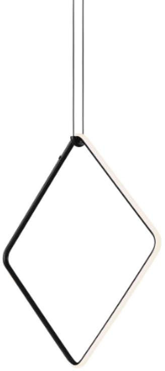 Flos Arrangements Square Small czarny lampa wisząca F0410030
