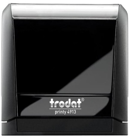 Trodat Pieczątka / stempel 4913 czarna, poduszka czarna, 58x22mm, 1 szt. UN268-2