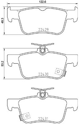 BREMBO P 28 089 P 28 089