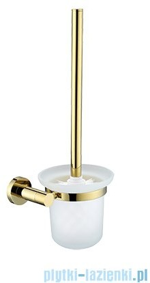 Omnires Modern Project szczotka do Wc wisząca złoty MP60620ZL