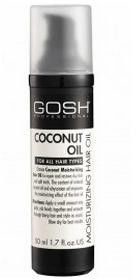 Gosh COCONUT OIL MOISTURIZING HAIR OIL - Kokosowy olejek do włosów głęboko regenerujący - 50 ml