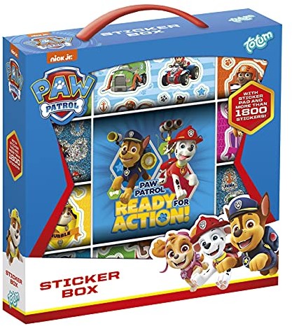 Totum Paw Patrol Nickelodeon Naklejka Na Naklejki Z Ponad 1800 Naklejek 1619016