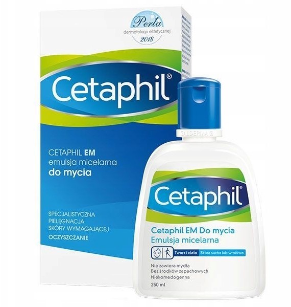 Cetaphil Em, emulsja micelarna do mycia, 250ml