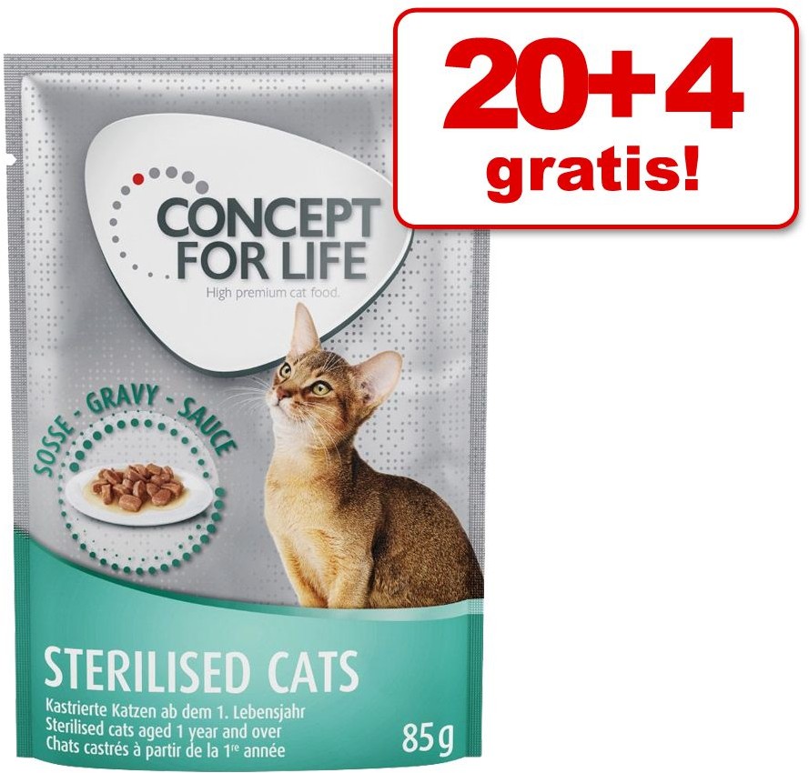 Concept for Life Concept for Life All Cats 10+ w sosie - 12 x 85 g