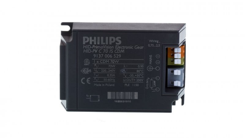 Philips LIGHTING Statecznik elektroniczny HID-PV C 70S 913700652966 913700652966