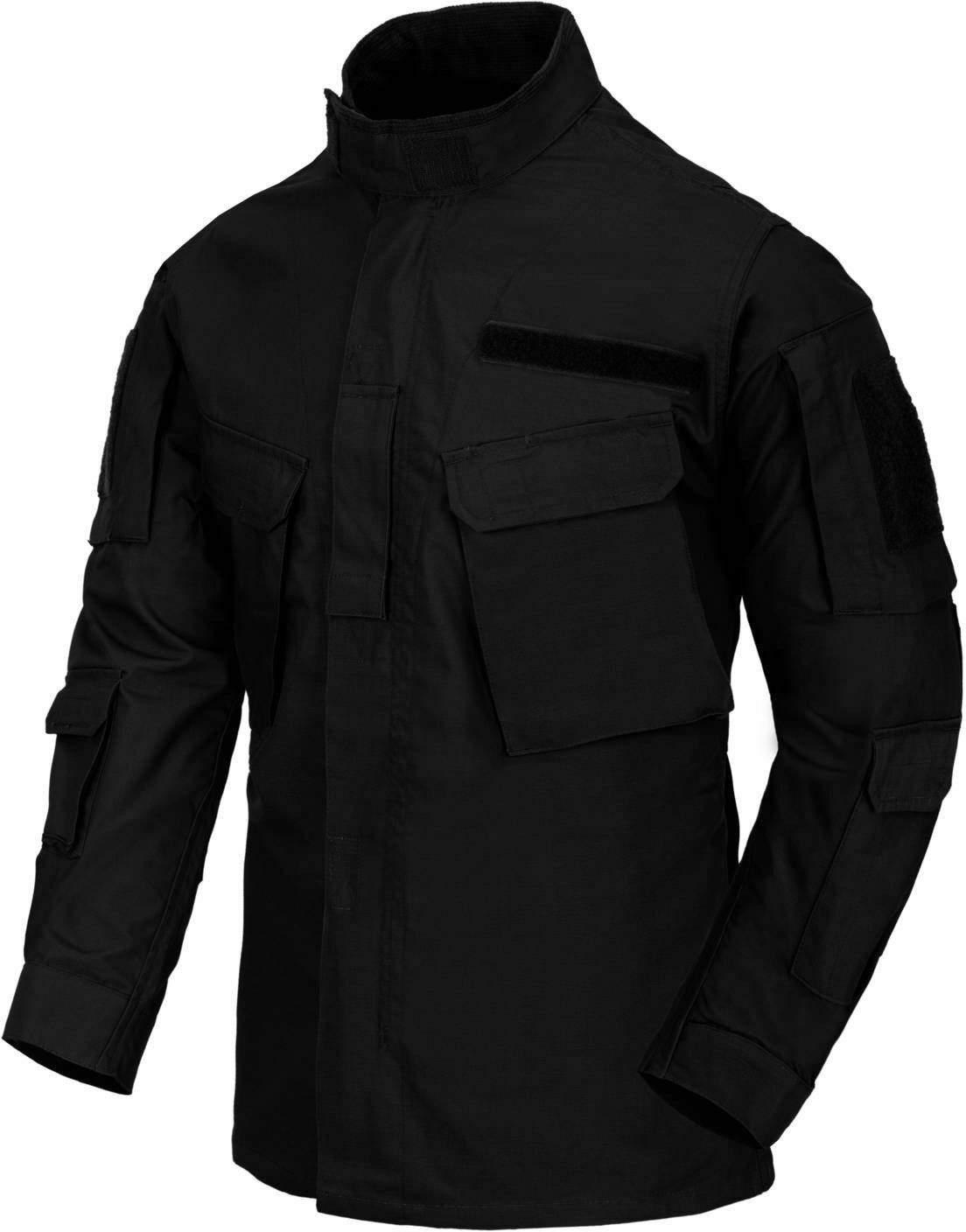 Helikon tex Bluza CPU - PolyCotton Ripstop - Czarny-Black - 2XS/Regular (BL-CPU-PR-01-B01) HE.BL-CPU-PR-01-B01