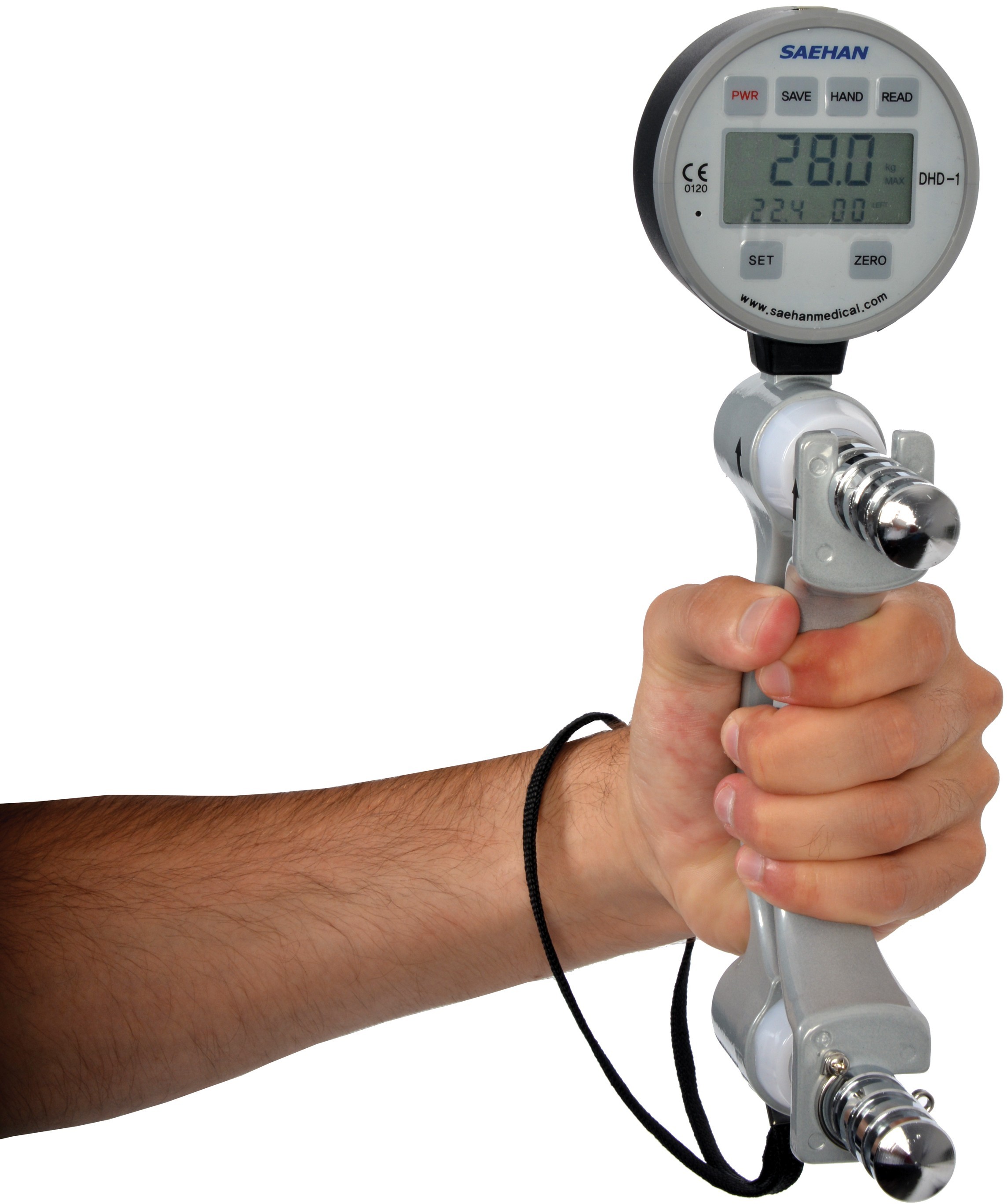 MSD Cyfrowy dynamometr (siłomierz) do pomiaru siły rąk - 08-010201 001/416