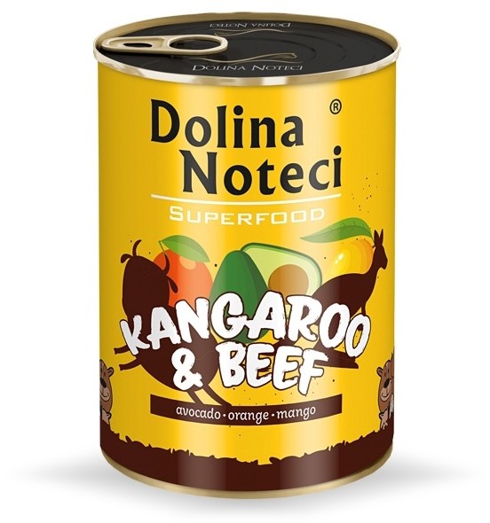 Dolina Noteci Superfood Kangur i Wołowina 400g PDOL134C_PAK2