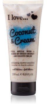 I love Coconut & Cream peeling pod prysznic 200 ml
