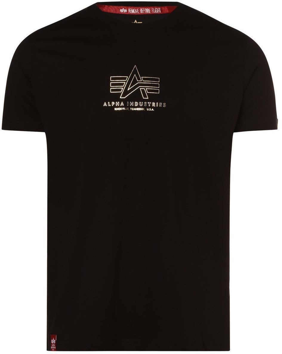 Alpha Industries Industries - T-shirt męski, czarny