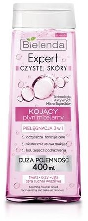 Bielenda Expert Czystej Skóry kojący płyn micelarny 400ml 46272-uniw