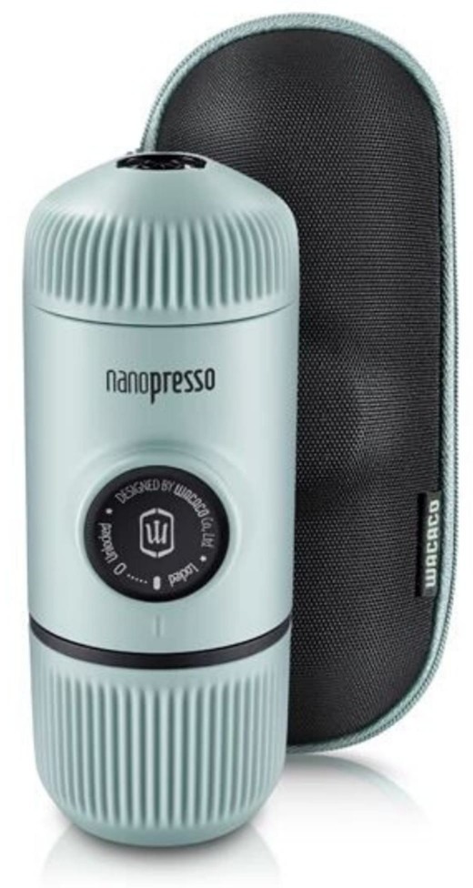 Wacaco Przenośny ekspres do kawy z etui Wacaco Nanopresso Elements arctic blue