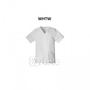 Cherokee - Core Stretch Cherokee Core Stretch Bluza Unisex Workwear Core Stretch V-Neck WHTW/XS 12411