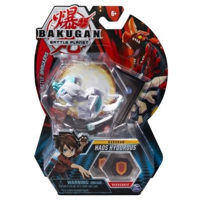 top Spin Master Figurka Bakugan Kula podstawowa, 2E Lion White GML