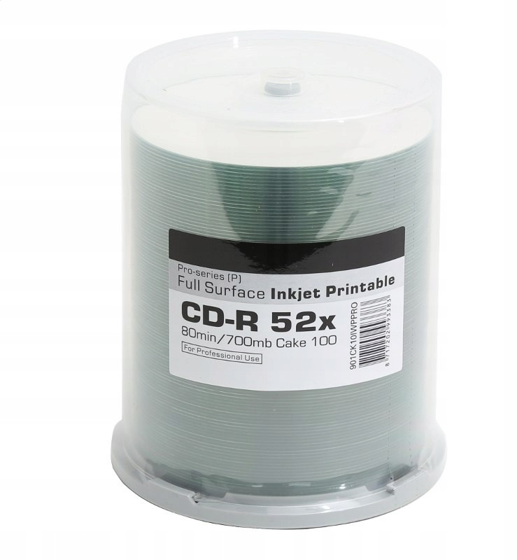 Ritek Płyty Cd-r 700MB 52X Pro Cake 100 szt