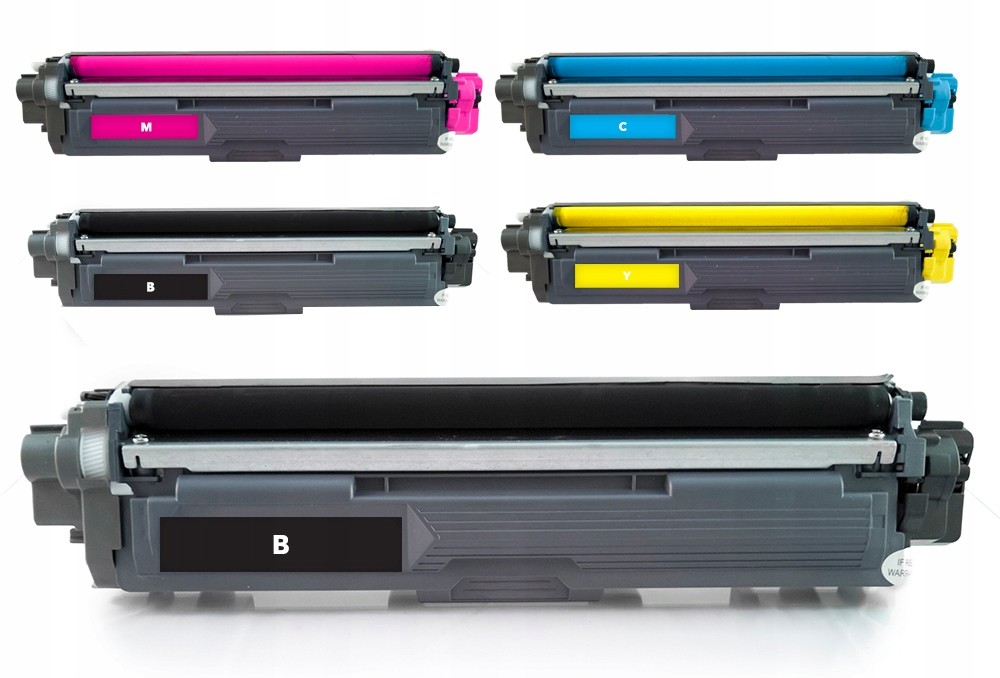 5x Toner Do Brother TN241 DCP-9015CDW MFC-9340CDW