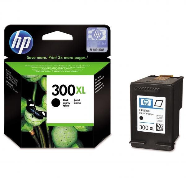 Hewlett-Packard Hp Tusz Czarny HP300XL=CC641EE 600 str. 12 ml CC641EE