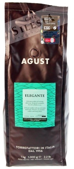 Agust kawa ELEGANTE 1000g ziarnista 11.03. AGELE1