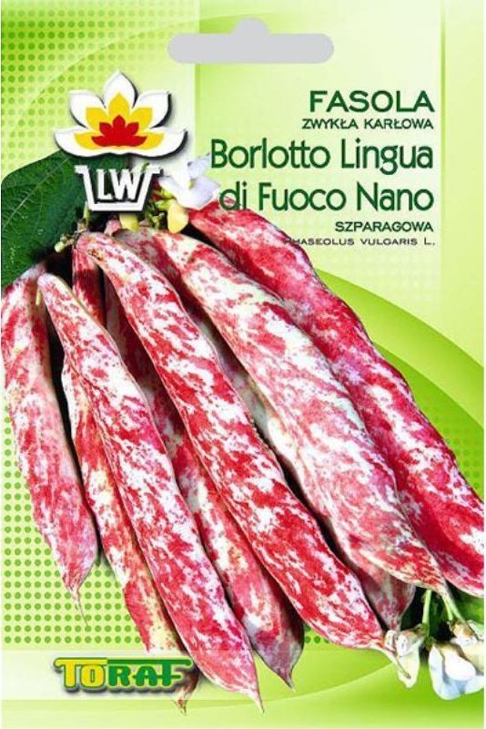 Toraf Fasola dwubarwna Borlotto nasiona warzyw 30g 00101