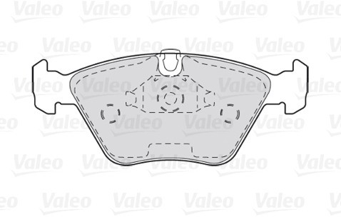 VALEO Klocki hamulcowe - komplet 301310