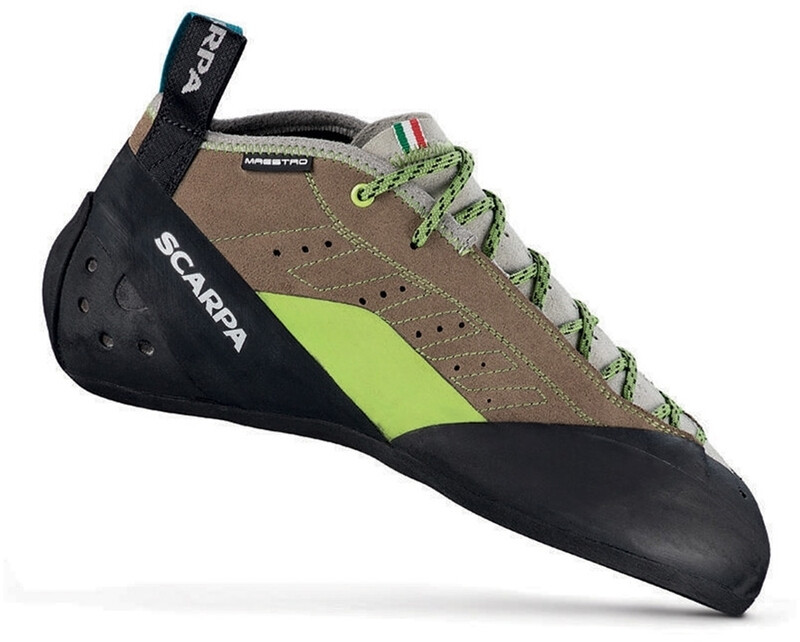 Scarpa Maestro Mid ECO Buty wspinaczkowe, stone/lightgray EU 41 2021 Buty wspinaczkowe sznurowane 70053-118-41