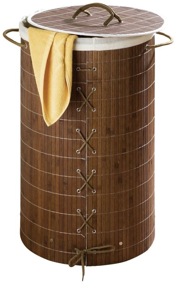 Wenko Bambusowy kosz na pranie Bamboo Bath, 55 l