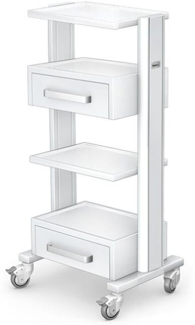 Ztm Tech-med G-006 stolik z 4 blatami pod aparaty medyczne i szufladami G-006 (wersja EpicMed)