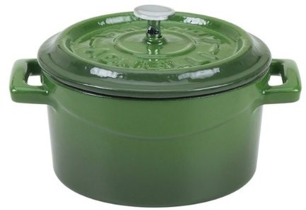 Pentole Agnelli pentole agnelli coghsrp10410g Slow Cook Mini, rondel, 10 cm, 0.35 litrów, zielony COGHSRP10410G